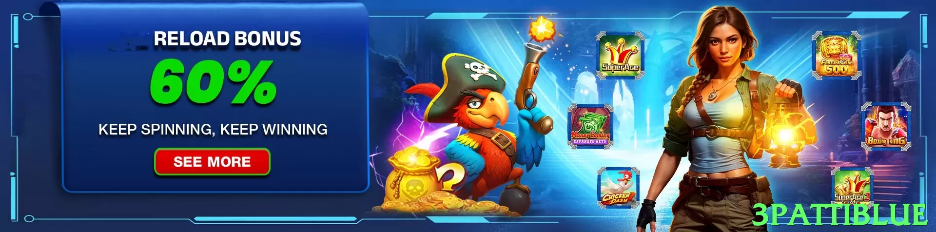 3pattiblue game app for Pakistan players - 3